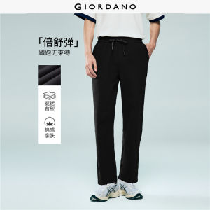 Giordano Beau Monde Men Men Elastic Waist Casual Pants Free Shipping 13116802