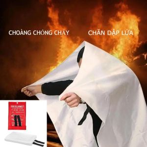 Mền Dập Lửa Chống Cháy Sợi Thủy Tinh Cao Cấp 15 x 15m – Choàng Cứu Hộ Dập Cháy Nhanh An Toàn