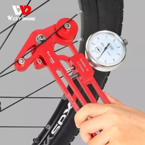 WEST BIKING Bicycle Gauge Tension Meter Precision Spokes Checker Bike Wheel Builders Tool Tensioner Reliable Accurate Stable Bike Tools