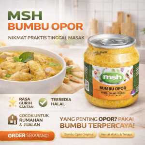 Bumbu Opor Siap Masak 190gr Bumbu Opor Spesial Tanpa Pengawet Bumbu Opor Premium