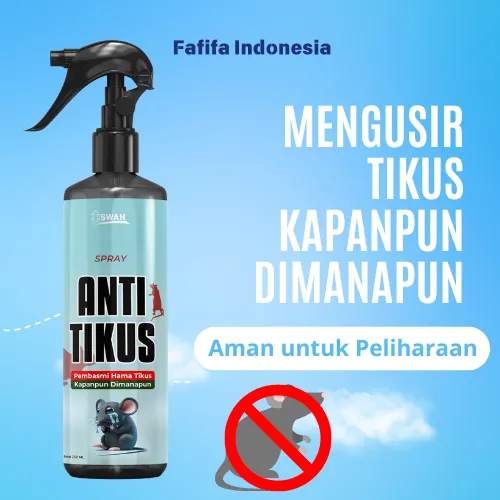RATTUS Pengusir Tikus Dalam Rumah, Kantor, dan Ruangan Indoor 250ml ...