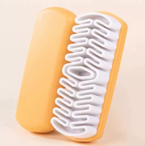 Suede&Nubuck Leather Shoe Cleaning Brush–Premium Rubber Bristle Brush–Gentle Non-Damage Multi-Purpose Footwear Care Tool