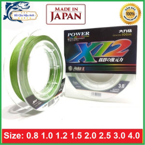 [Chính Hãng] Dù câu cá X12 Nhật Bản PE POWER siêu bền dây câu lure DC12 Hậu Anh FISHING dù câu cá siêu mịn sức chịu tải vượt trội