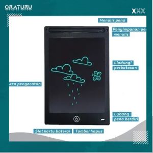 LCD Edukasi menulis Tablet 8.5 Inch menggambar Pad Papan Tulis Anak Dan Dewasa Digital Pad writing tablet Anak