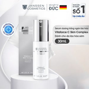 Serum dưỡng trắng chống lão hoá da giảm đồi mồi Janssen Cosmetics Vitaforce C Skin Complex 30ml