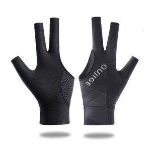 NEXASHOP Three Fingers Snooker Glove Anti-slip Left Right Hand Training Glove Durable Breathable Billiard Glove Fitness Accessories