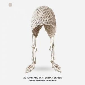 Hat Straps Film Winter Cap Full of Personality Soft and Comfortable Warm and Stylish Lightweight