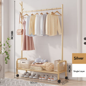 Hanging Clothes Rack Hanger For Clothes Organizer Rack Metal Heavy Duty Coat Rack Hanger Rack Stand