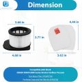 IZ862H Filter for Shark IZ862H Stratos Vacuum, Fit for Shark IZ562H UZ565H Pro IZ540H IZ840 IZ800 Vacuum Part XPSMFIZ700and XFFKIZ700, 2 Pack Filter 4 Pack Foam & Felt Filter Kit. 