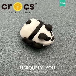 metal shoes charm cross charm Shoe buckle 3D Panda DIY Shoe Accessories