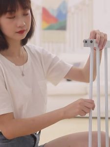 LZD  Childrens Indoor Door Fence Punch-Free Extension  Fence Widened Accessories Dog Gate Fence Original Extension