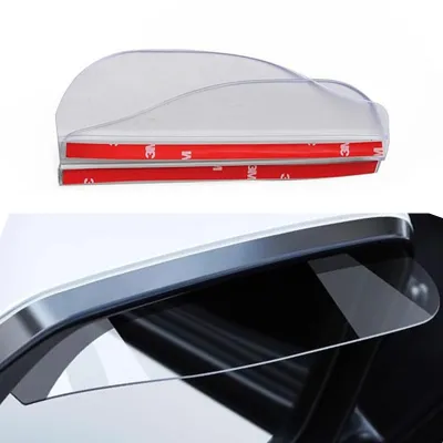 2pcs Honda Rear View Mirror Rain Eyebrow Rainproof For Freed Brio City Civic CRV HRV BRV Jazz FD/FC Accord Pcx Lead