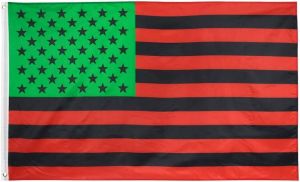 ANJOR 3x5 Fts UNIA Black Liberation African Afro American Flag