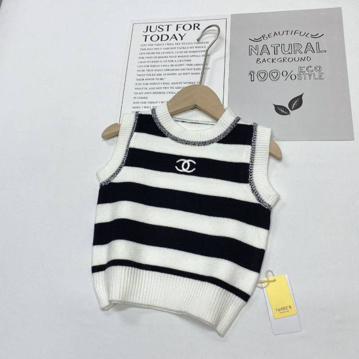 VEST RAJUT ANAK PREMIUM JENNIE VEST Rompi Knit Premium Rompi