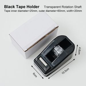 [SG Stock] Tape Dispenser | Desktop Adhesive Holder | White/Black Office Supply | Heavy Duty Craft & Home School Use