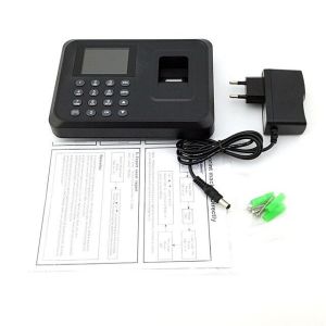 Fingerprint attendance machine that can quickly identify and clock in export Excel records and support bilingual attendance in both Chinese and English wired