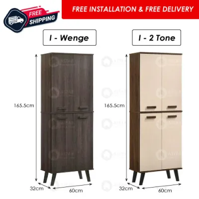 [Furniture Amart] WOODEN TALL SHOE CABINET SHOE RACK 4 DOOR 2 DOOR 6 DOOR [FREE ASSEMBLY]