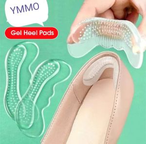 1Pair Silicone Gel Insoles for Shoes Women High Heel Liner Grips Protector Sticker Anti-Wear Shoe Heel Pad Foot Pain Relief Inserts