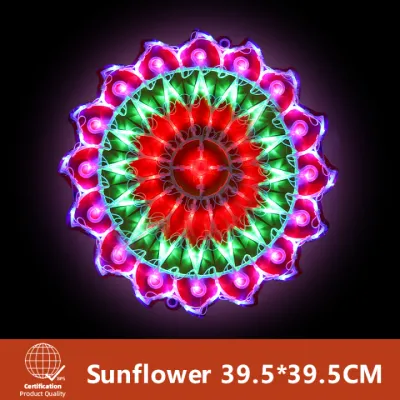 Anymore Christmas lantern parol with led lights Colorful Christmas Light Lamp wall lights Decor Support Led Parol Light Lantern Seasonal Lights Xmas Decoration for home Lantern Flower