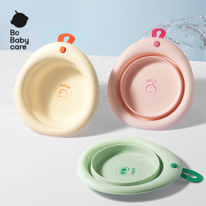BC Babycare bé chậu rửa phân vùng dành riêng cho trẻ em có thể gập lại rửa mông