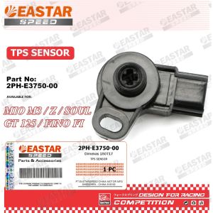 Black TPS Sensor Motor Parts for Mio M3 / Z / S / Soul GT 125 / Fino FI