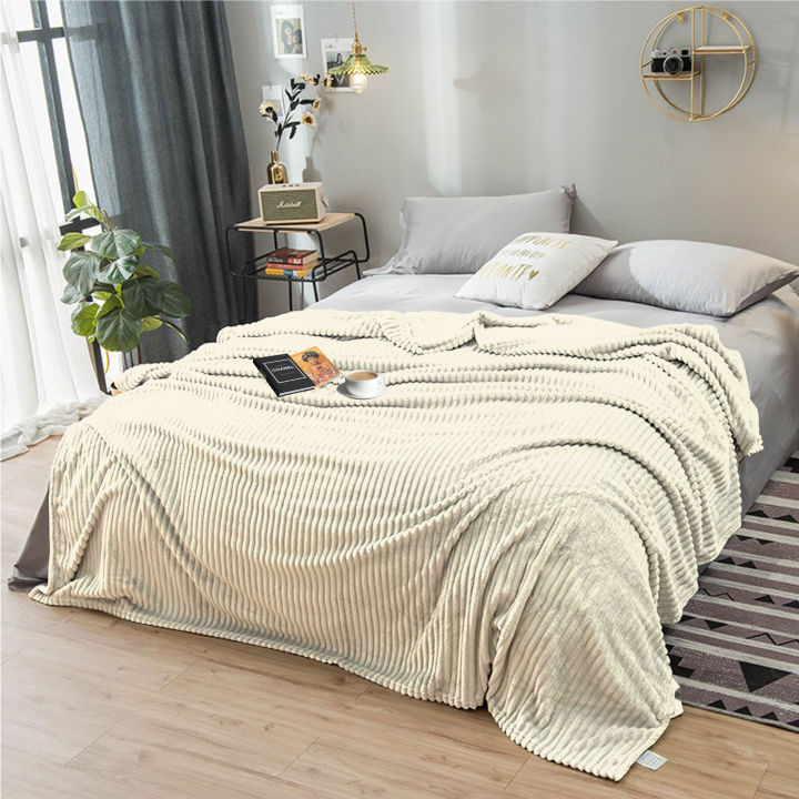“Homemazing PH King Size Flannel Blanket Throws – soft, thick fleece ...
