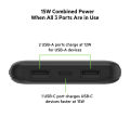 Belkin BPB011bt BoostCharge Power Bank 10K + USB-A to USB-C cable (phone,ipad,tablet,earbuds). 