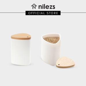 Scandinavian Toothpick Holder Dispenser Container Kitchen Living Room Household Essential Storage