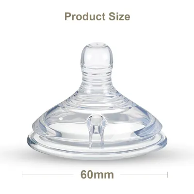 Tomme Tipee Baby nipple Baby Botol Susu Replacement Bottle Pacifier Teats Wide Neck Bottle Nipples(Anti Colic)