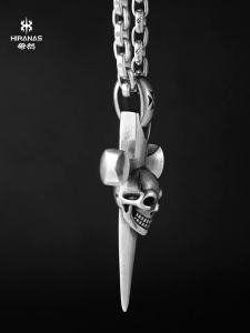 Pendant Genuine Certified 925 Sterling Silver Jewelry 2026 Trend Man Women Skull Cross Necklaces And Pendants Free Shipping P2