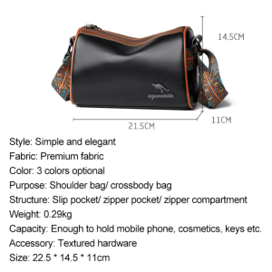 Shoulder Crossbody Bag Vintage Boston Shoulder Crossbody Bag