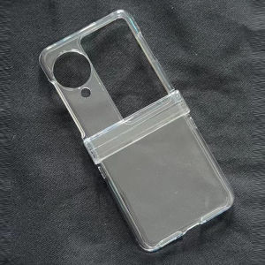 【✅SG Seller✅】RICHMENT PC+TPU Hard Protective Transparent Case Clear Phone Cover Clear Case For Oppo Find N3 FOLD Slim Thin Shockproof Drop Protection Protective Phone Case for OPPO Find N3 FLIP (with FREE SHIPPING)