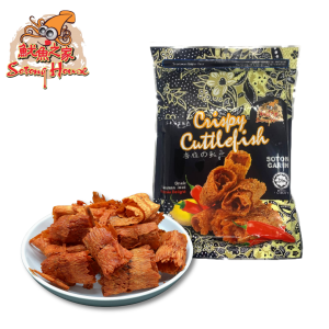 Crispy Cuttlefish Spicy Flavour 香脆鱿鱼(辣) 【150G】