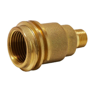 Solid Brass Gas Cylinders Adapter 1/4inch Male Pipe Thread Gas Connector Adapter Gas Bottle Connector Regulator