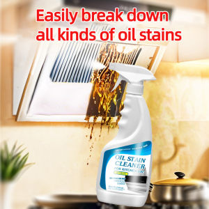 Kitchen Cleaner No Residue! Multi-Surface Kitchen Grease Cleaner Spray For Stove/Tiles/Oven/Stainless Steel