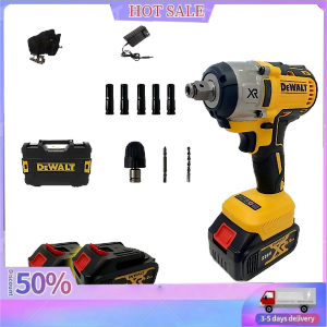 Original DeWalt 48V Impact Wrench – Heavy Duty Brushless Rechargeable Includes Socket Set and Battery for Automotive and Construction