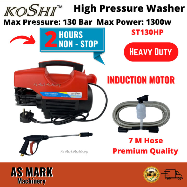 HEAVY DUTYKOSHI ST130HP High Pressure Washer Water Jet Power Sprayer