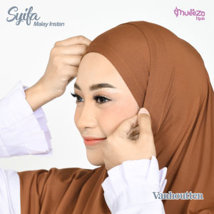 Kerudung Instan Dewasa Jilbab Bergo Malay Premium Soft Inner Plus Tali Antem Syifa Mueeza Hijab