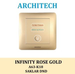 ARCHITECH INFINITY A63-K18 GOLD Sakelar - Saklar DND Indikator