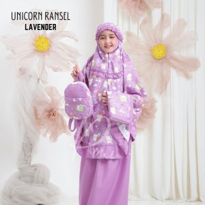Melika - MUKENA ANAK UNICORN TAS RANSEL