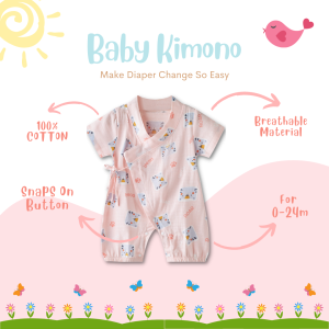 Little Kooma - Baby Kimono Rompers for 3 to 24 Months - 10 Designs Available