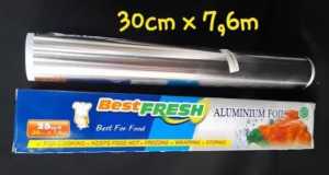 P2 JOLIE/Alumunium Foil Gulung Best Fress/Alumunium Foil Wrapping/ 30 cm x 7.6 cm