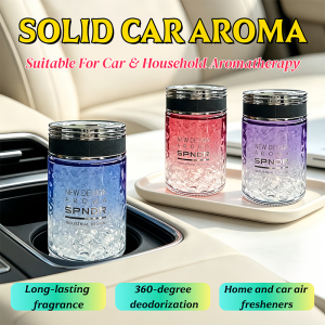 Household & Car Solid Air Freshener 200ML Deodorant Odor Removal Long‑Lasting Fragrance Car Aromatherapy Ornament