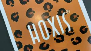 HOXIS กระเป๋าคลัทช์ลายเสือดาวสำหรับงานกลางคืน กระเป๋าสะพายโซ่ผู้หญิง