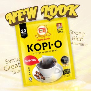 Kluang Coffee Cap Televisyen Kopi O Kosong (20 sachets)