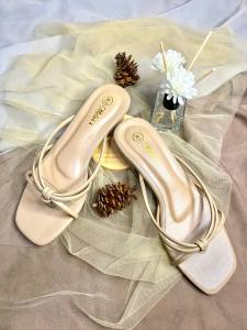 Melvis - Sandal Wanita Heels Hak 3cm Asya Sandal Wanita Terbaru Terlaris Kekinian Pesta dan Formal