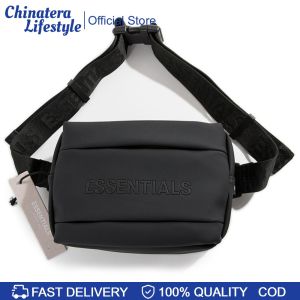 PU Outdoor Chest Bag Stylish Crossbody Bag Adjustable Strap Multifunctional Shoulder Bag Large Capacity Hobo Sling Bag Lightweight Outdoor Travel Bag