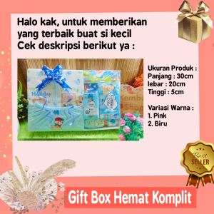 [BELI 2 GRATIS 1 SET SARUNG TANGAN N KAKI] Hampers Baby Gift Kado Lahiran Bayi Newborn Hemat Komplit