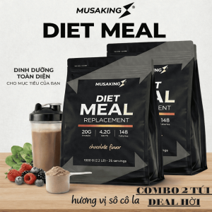 Combo 2 Túi Sữa Giảm Cân DIET MEAL – Bữa Ăn Thay Thế Ít Calo Hương Vị Ngon Dễ Uống Dinh Dưỡng Cao An Toàn Cho Sức Khỏe Hiệu Quả