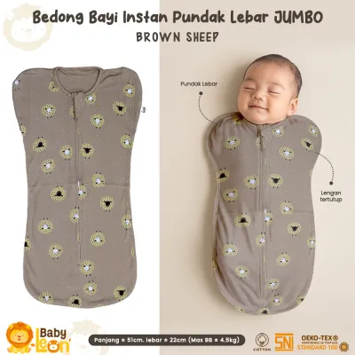 GEN 2 Series Bedong Bayi Instan BABY LEON BC-109 Baju Bayi Perlengkapan Bayi Selimut Bayi Selimut Bedong Instan Perlengkapan Selimut Bayi Newborn